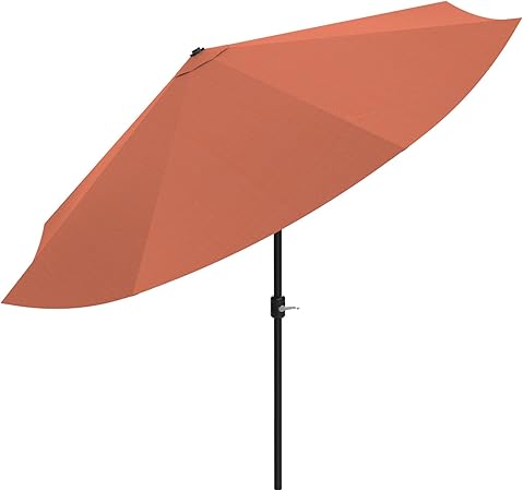 Amazon Com Pure Garden Patio Umbrella With Easy Crank And Auto