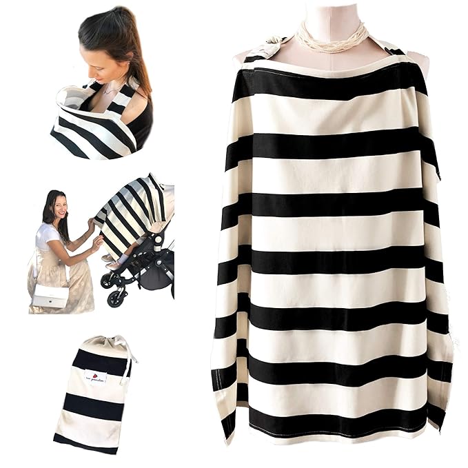 breastfeeding cover with hoop