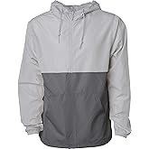Independent Trading Co. Mens Lightweight Quarter-Zip Windbreaker Pullover Jacket