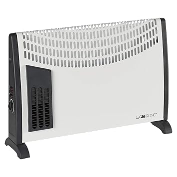 Clatronic KH 3433 - Convector con termostato regulable, 3 niveles de temperatura