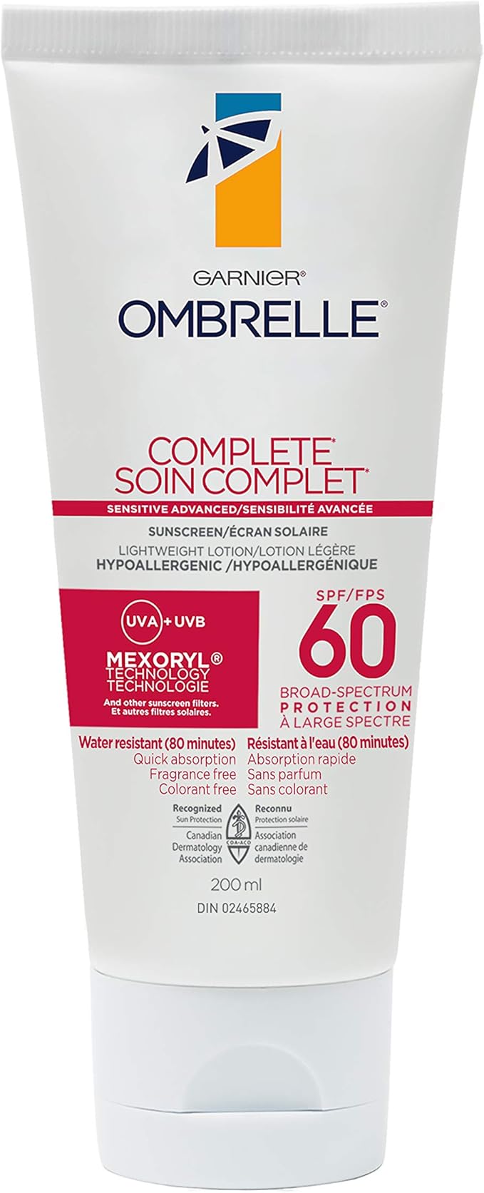 ombrelle ultra light advanced spf 60