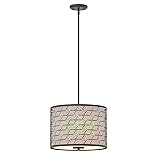 Inlight 14" Wide 3-Light Modern Kitchen Island Drum