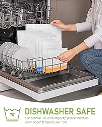 IDEATECH 20Pack Reusable Bags Dishwasher