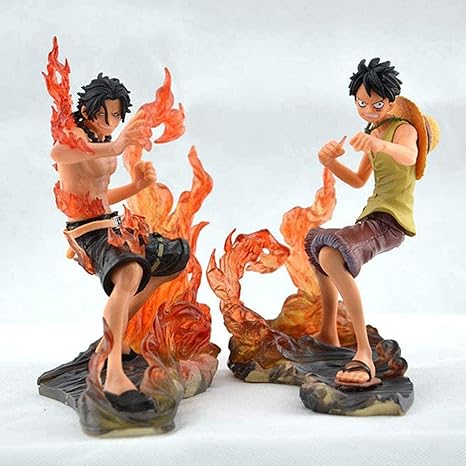 Amazon Co Jp ワンピースルフィエース戦闘シーンルフィーフィギュアアニメプレミアムエディション装飾モデルおもちゃ人形ギフト像彫刻写真高さ11 Cm Jikasifa ホーム キッチン