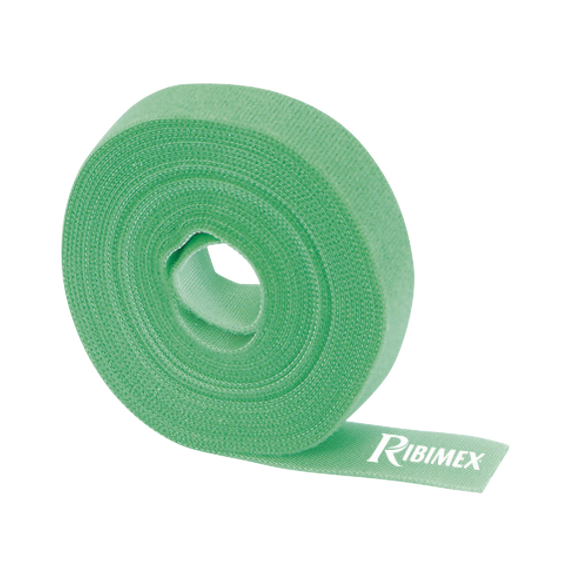 Ribimex 25 mm x 3 m Green Nylon Velcro Quick Links