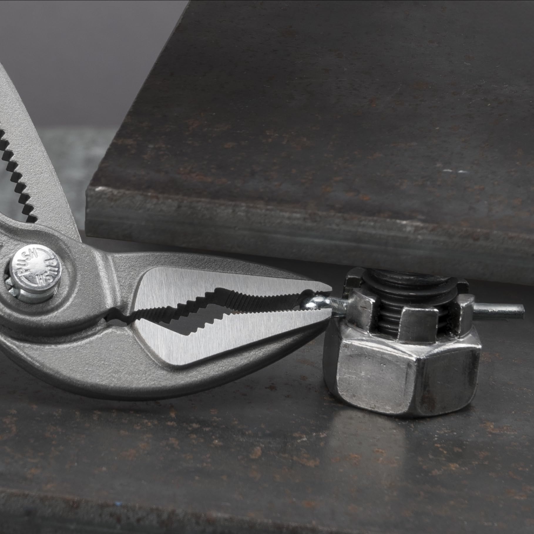 KNIPEX Cobra ES Wasserpumpenzange extra-schlank auf SB-Karte mit rutschhemmendem Kunststoff überzogen 180 mm, 87 51 180 SB 2