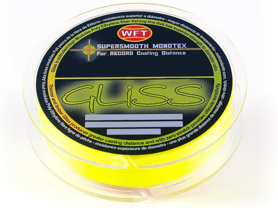 Ardent Gliss Yellow Fishing Line 18 Pound Test 300 Yards
