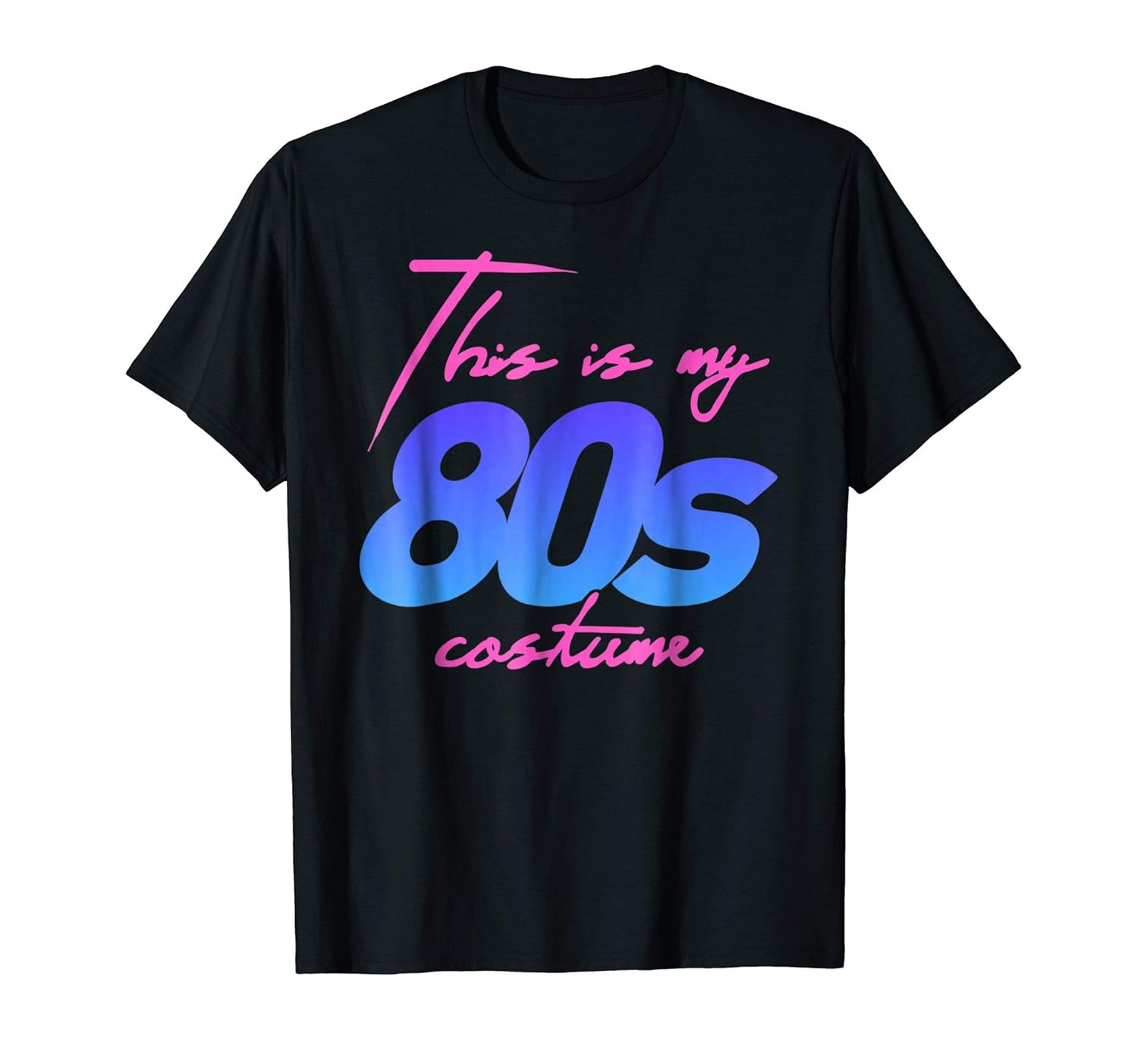 Funny Halloween 80s Costume T-Shirt-ANZ