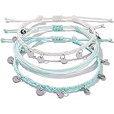 FANCY SHINY String Ankle Bracelets Waterproof Rope Anklets Braided Beach Boho Coin Anklets Cute Friendship Foot Jewelry for Women