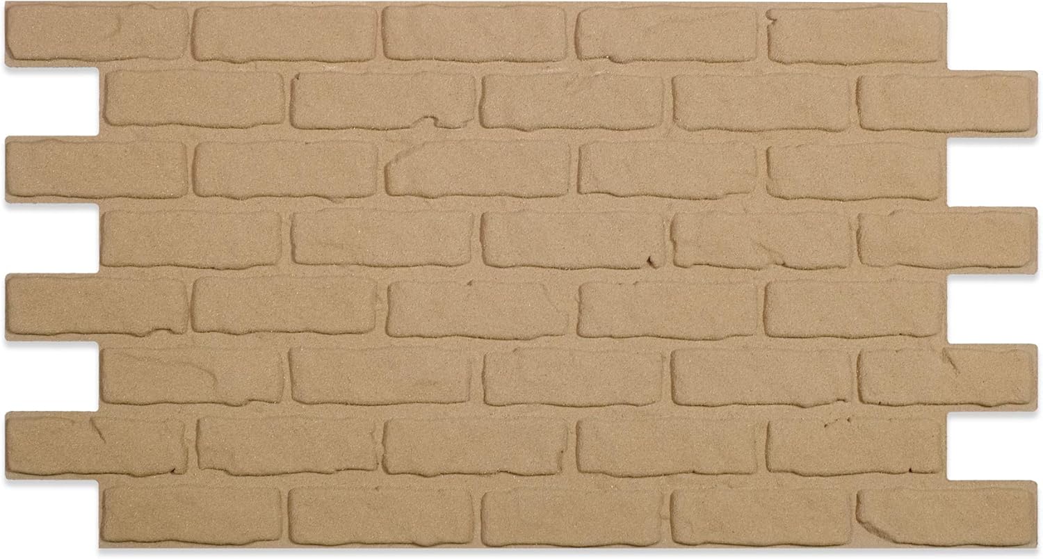 Polystyrene Faux Brick Wall Cladding Panel TUF 110 cm X 56 cm Amazon.co.uk DIY & Tools