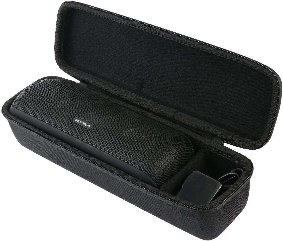 co2CREA Storage Travel Hard Case for Soundcore Motion+ plus Bluetooth Speaker and Charger, Cover Only