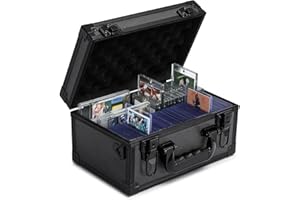 Collectable Trading Card Cases, Toploaders Storage Box, Magnetic Card Storage Hard Cabinet, Graded Card Storage Case, Sports 