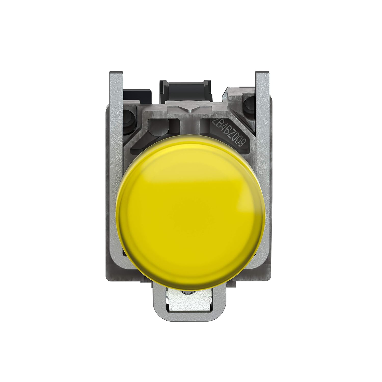Schneider Electric Harmony XB4, Pilot Indicator Light, Metal, Plain Lens, Integral LED, Industrial Control, 110…120 V AC