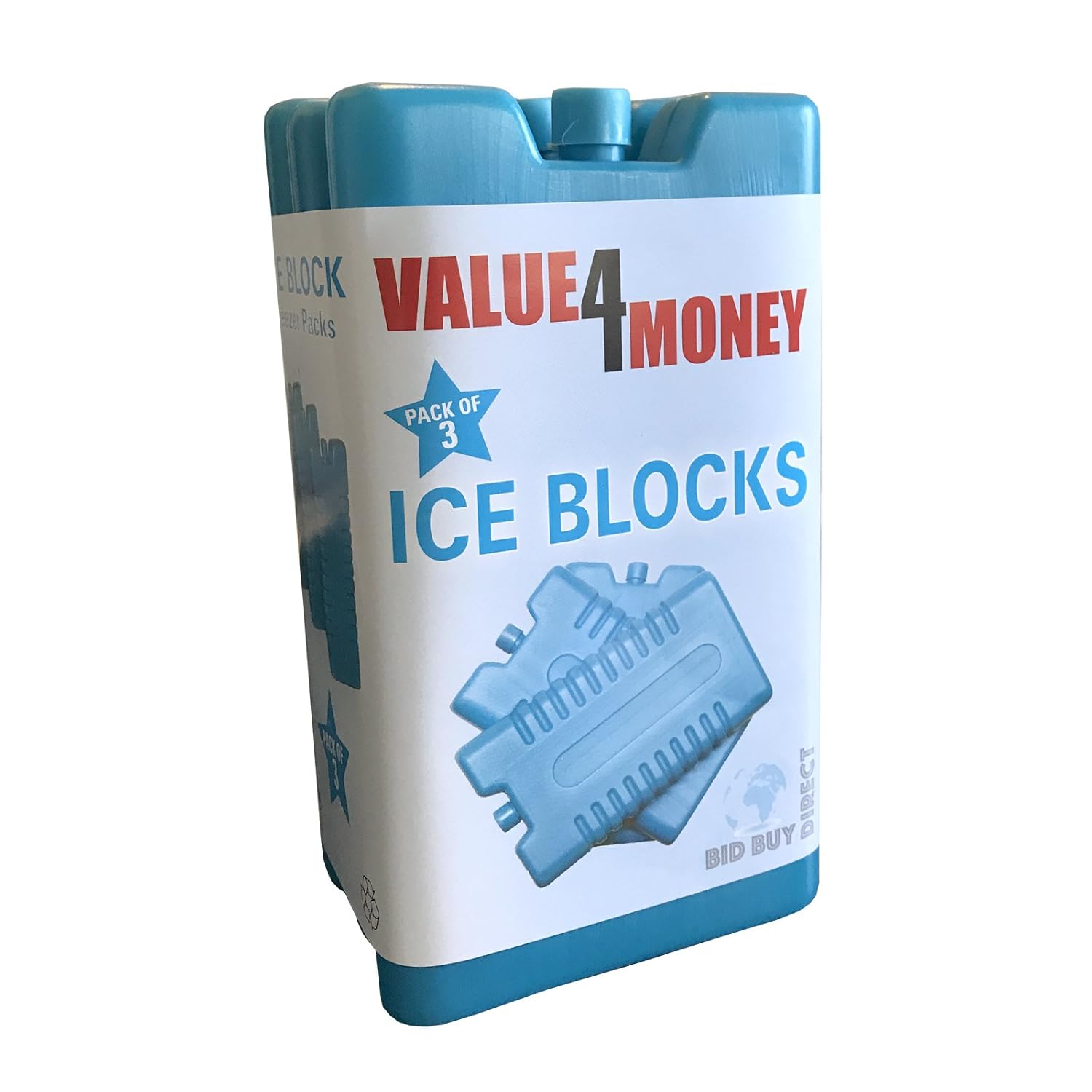 Pack de 3/6 bloques para el congelador (enfría y mantiene los ...