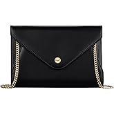 Claasico Evening Clutch Purses For Women - Elegant Envelope Clutch RFID Bag with Detachable Chain