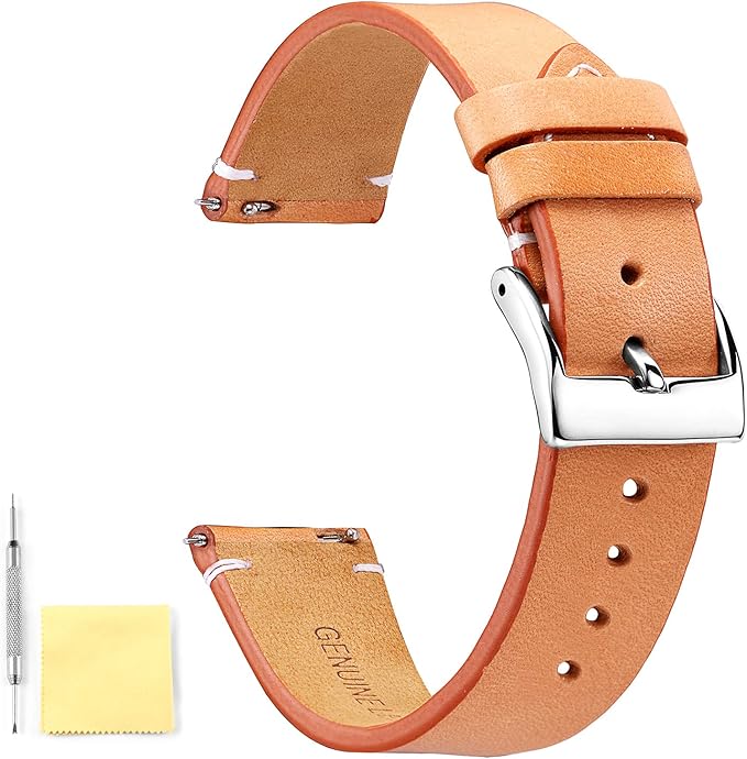 BINLUN Cinturini per orologi in vera pelle Cinturini per orologi in