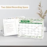 MOKANI Desk Calendar 2026-2027 18 Months 10x8.25 Standing Desk Calendar view 3