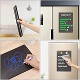 Hisredsun A4 Magnetic Dry Erase Whiteboard Sheet 2 Pack Fridge Whiteboard view 3
