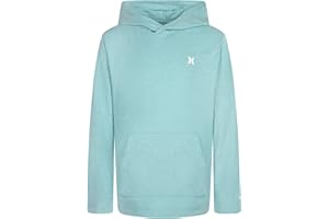 Hurley Boys' Long Sleeve Hooded UPF 50+ Rash Guard Swim Shirt