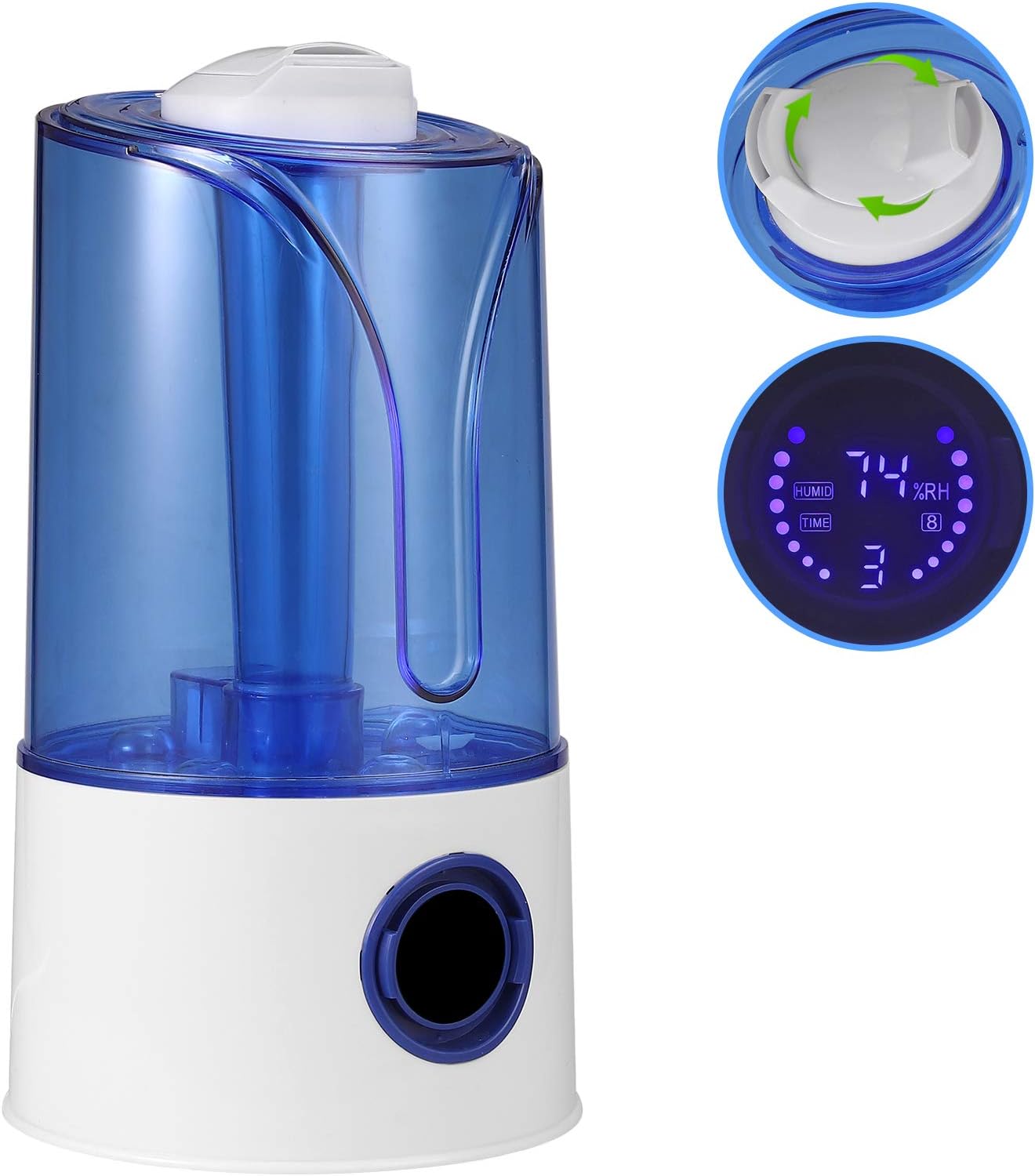 umidificatori igrometrici digitali