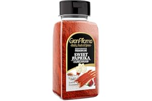 GranAroma Sweet Hungarian Paprika, 8 oz, Sweet & Savory, Authentic, Fine Powder