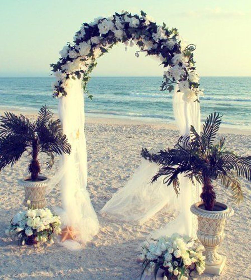 Amazon Com Gzyf 94 Inches Tall Metal Wedding Arch For Party