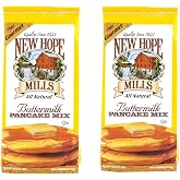 New Hope Mills Easy To Make Pancake Mix- Two 32 oz. Bags- Your Choice of 5 Different Varieties (Buttermilk)
