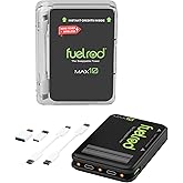 FuelRod MAX10 – High Capacity Portable Charger, Swappable Power, Wireless Charging, USB-C, 10,000mAh