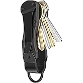 TUXON Key Organizer Tactical Innovative Keychain Compact Keys Organizer Key Chain Smart Keyholder Secures 2-6 Keys