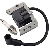 LV195EA Ignition Coil Replace for Tecumseh 34443B 3443C 34443D 1A138-52-12 | 1A138-42-12,5HP 6HP LV195XA OHH60 H60 Engines,Toro GTS 6.5HP Recycler 22 Parts Module