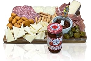 GiftWorld Imported Italian Meat and Cheese Gift Basket Assortment, Charcuterie Cheese and Crackers Gift Basket, Meat and Cheese Sampler Gift, Food Gift Basket For Men and Women, Business, and Christmas Food Gifts