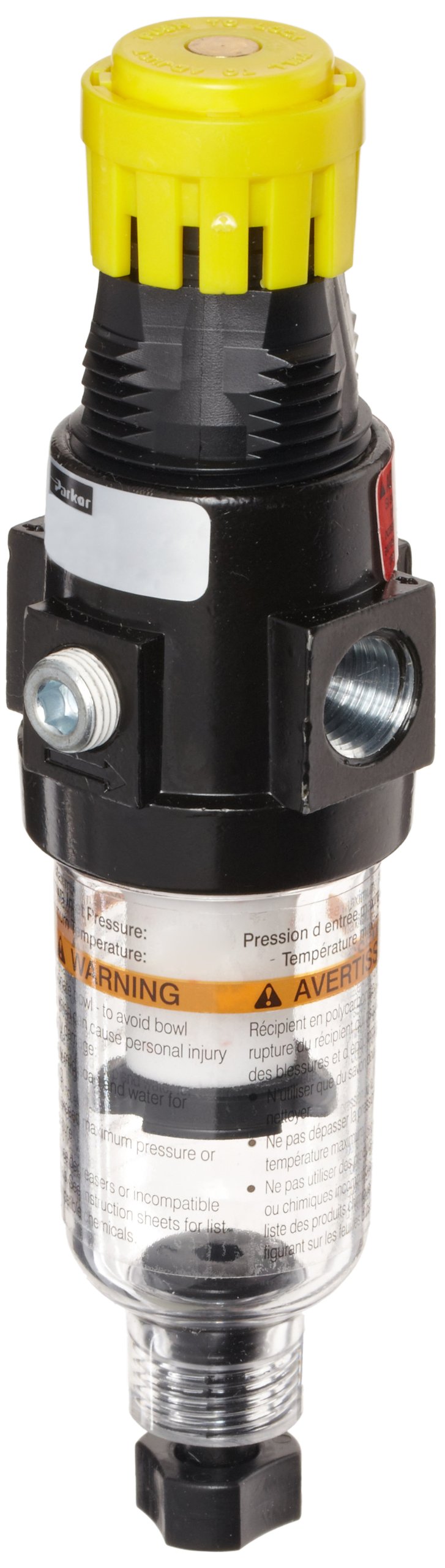 Parker 14E11B13FC OneUnit Combo Compressed Air Filter/Regulator 1/4