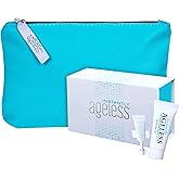 Instantly Ageless - Instant Face Lift Cream - Skin Care Anti Aging Face Cream - Wrinkle Tightener - Eye Cream For Puffiness and Bags Under Eyes - Facelift in a Box of 25 Vials with Makeup Bag
