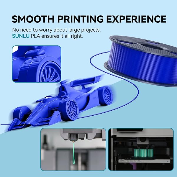 SUNLU 4KG PLA 3D PRINTER FILAMENT BUNDLE, NEATLY WOUND PLA FILAMENT 1.75 MM, DIMENSIONAL ACCURACY +/- 0.02MM,GOOD VACUUM PACKAGING FILAMENTS,4KG IN TOTAL,1KG PER SPOOL,4WHITE