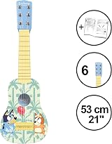 Lexibook Bluey My First Guitar for Children 53 cm 6 Nylon Strings K200BY view 2