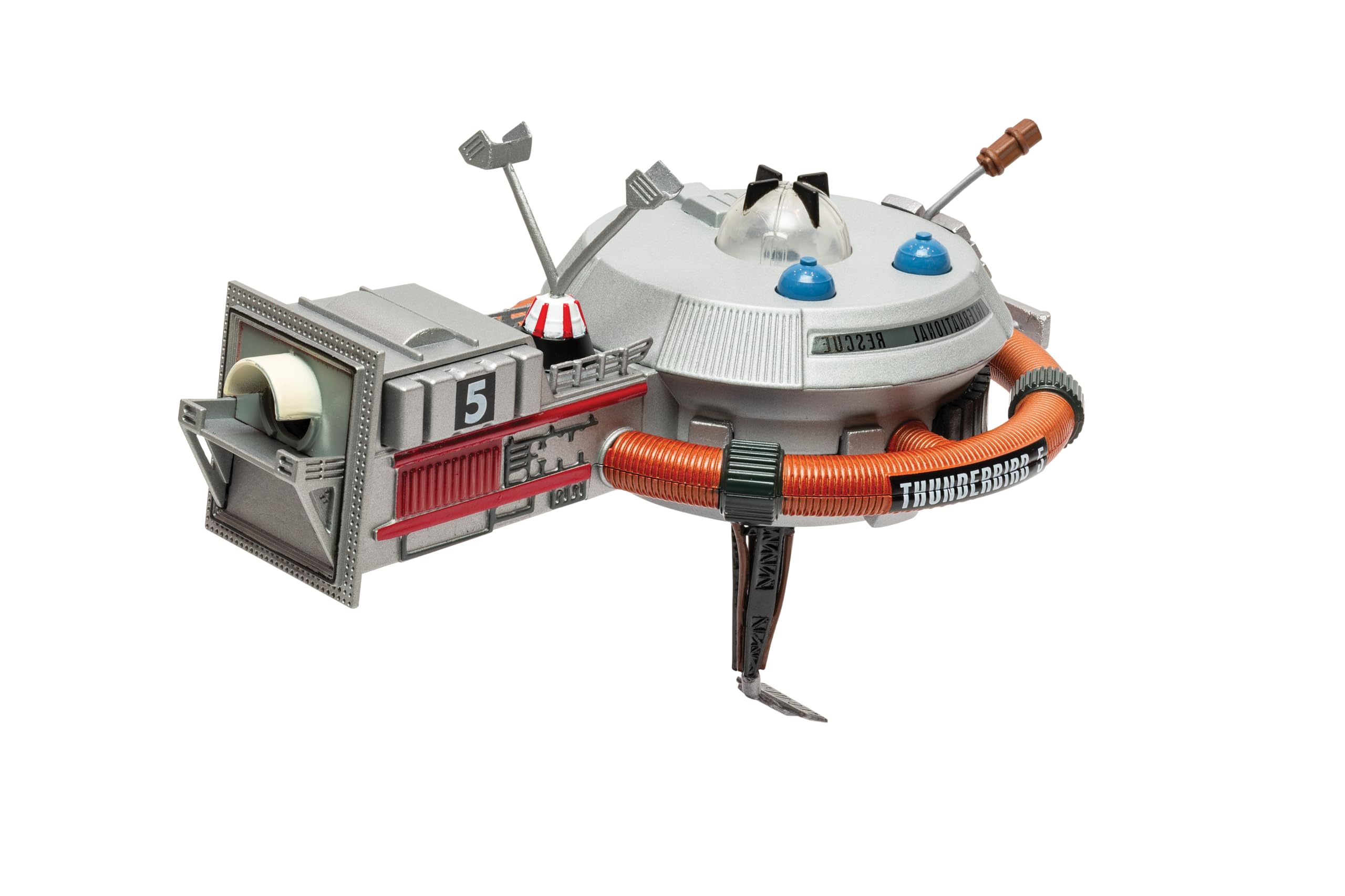 Corgi CC01501 Thunderbirds F.A.B. Collection - Thunderbird 5 Die-Cast Model, Detailed Space Station with Display Stand, Pre-Built Diecast Spacecraft Models for 14+ Years, Adults and Collectors