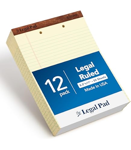 Ampad Evidence Pastel Perforated Pad, Size 8-1/2 X 11-3/4, - Import It All - View #13