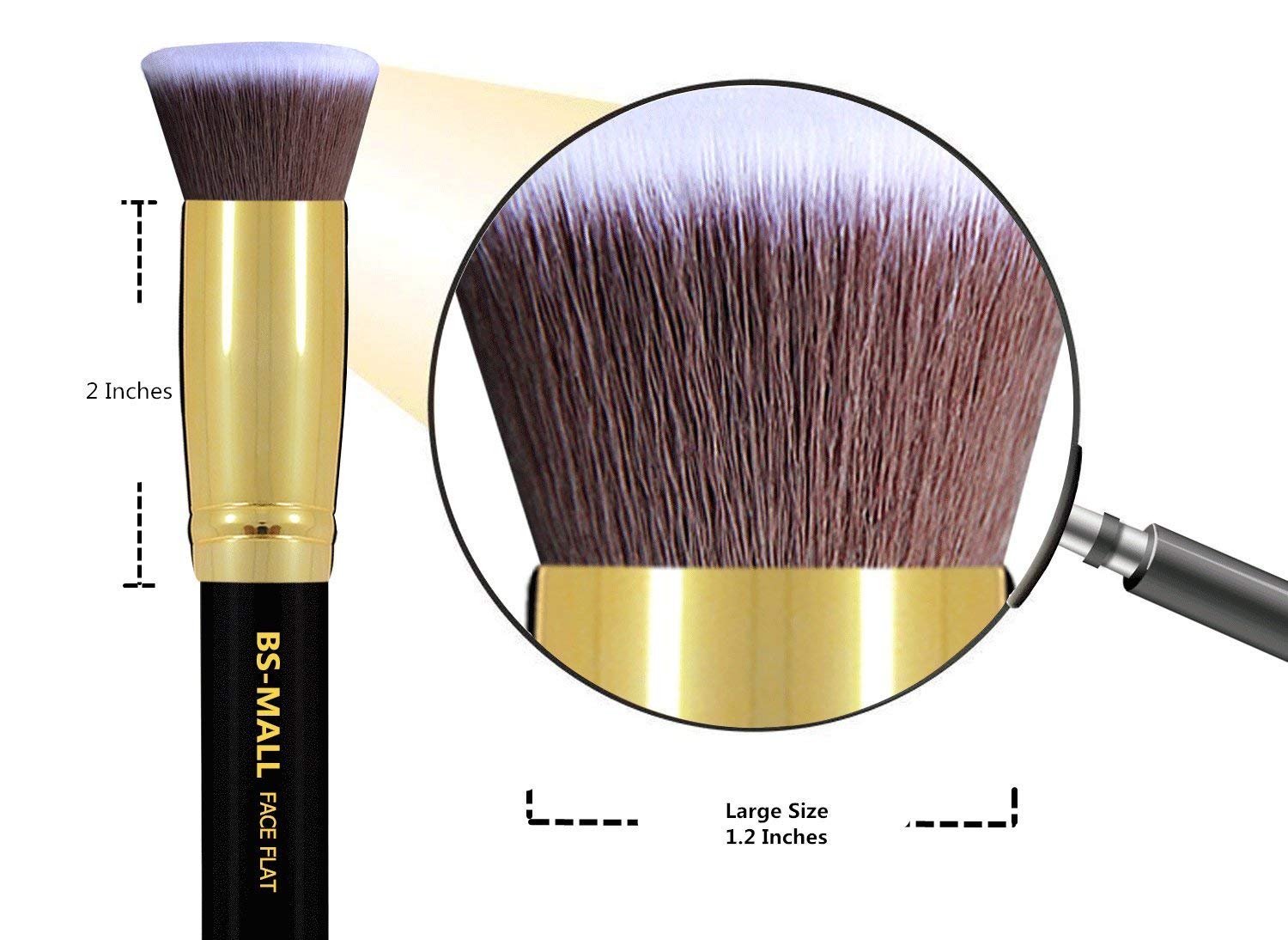 BSMALL(TM) Makeup Brushes Premium Makeup Brush Set Synthetic Kabuki