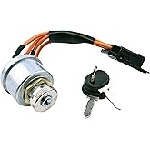 SUKATC Ignition Switch Key Assembly 86569718 Compatible with NH 1530 1630 1725 1925 TC25 TC25D TC29 TC29D TC33 TC33D