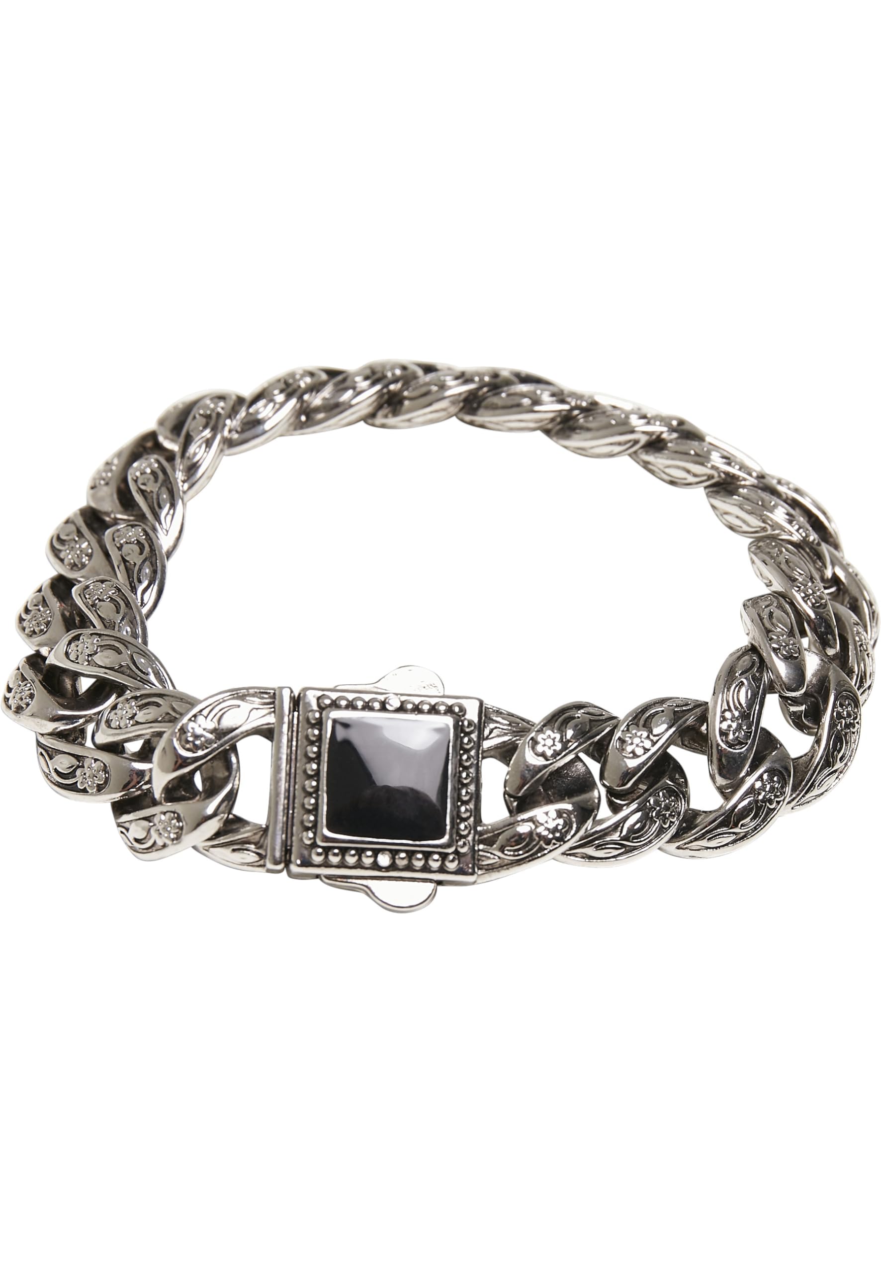 Urban Classics Accessories Monumental Basic Bracelet, silver, One Size