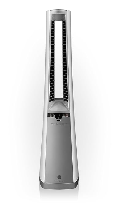title=MACOM Enjoy & Relax 996 Turbo Bladeless Fan, Ventilatore senza Pale con Fresh