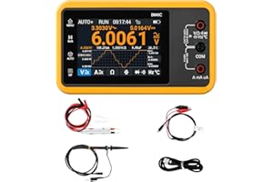 ALIENTEK DM40A/B/C Digital Multimeter 59999 Counts, 4.5-Digit Rechargeable 3 in 1 Handheld Oscilloscope Multimeter Signal Generator,50M Sample Rate, Diode Test Automotive Tools (DM40C)