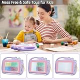 AiTuiTui Magnetic Drawing Board Travel Size 11x8.3 in Kids Doodle Pad view 4