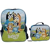 BLUEY 2 Piece Backpack Set, Pre school Girls & Boys 16" Travel Bag, Blue | BLUEY, 2 Piece, Backpack Set, Pre-school, Girls & Boys, 16"