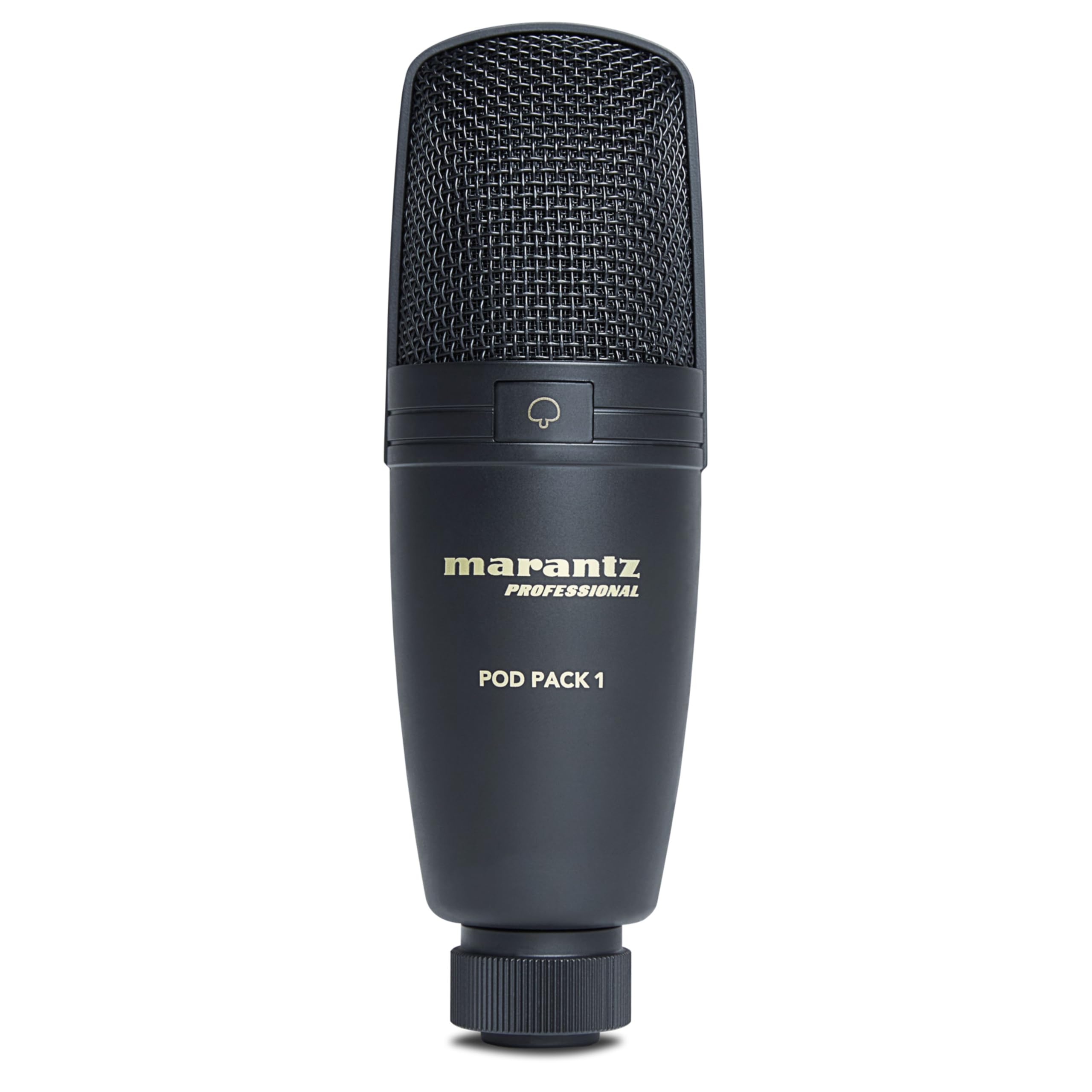 Marantz Professional Pod Pack 1 - USB Kondensator Mikrofon Kit für Gaming, Streaming und Podcasting mit integriertem Audio Interface, verstellbarem Mikrofonarm, Tischklemme, Plug-und-Play 4