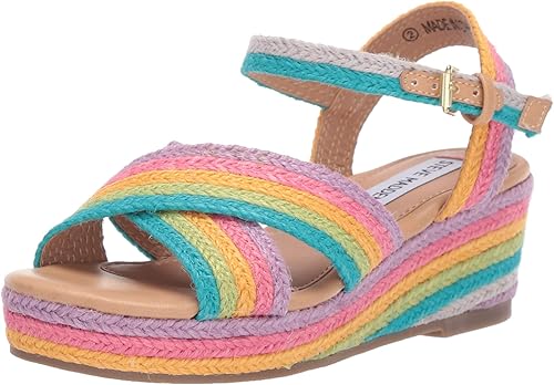steve madden rainbow platform sandals