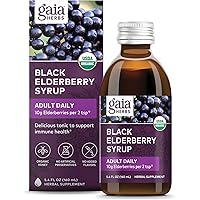 Amazon.com: Gaia Herbs Black Elderberry Syrup - Immune ...