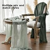 Artoid Mode Boho Sage Green Gauze Table Runner 300 cm Polyester view 4