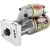 Starter, Ultra Torque, 4.4:1 Gear Reduction, Natural, 153/168 Tooth, Straight Bolt, Chevy V8, Each, Gold