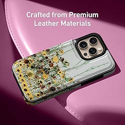 Goodon for iPhone 16 Pro Max Case Wallet - Flip